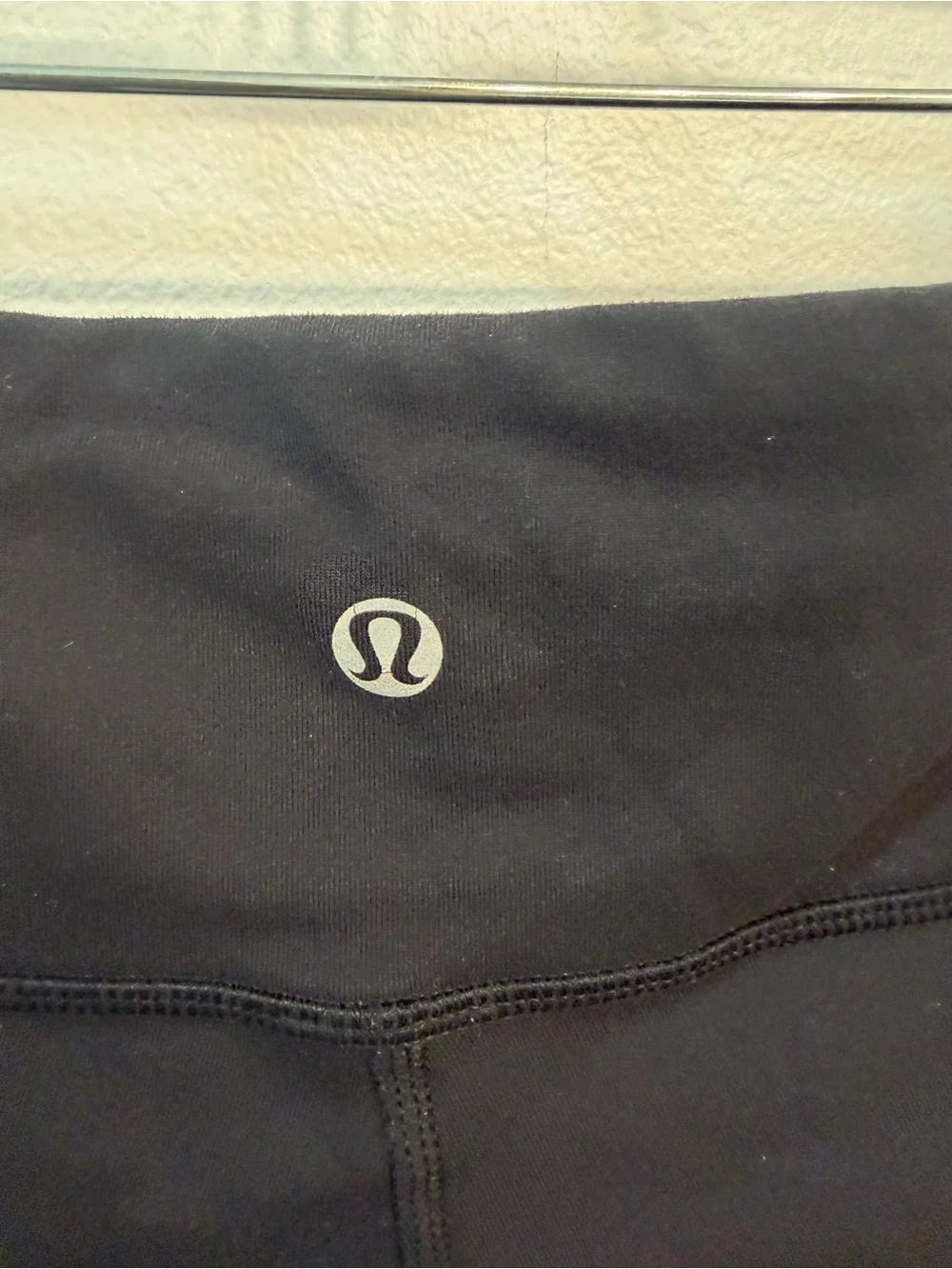lululemon athletica Black Workout Leggings with Reflective Logo